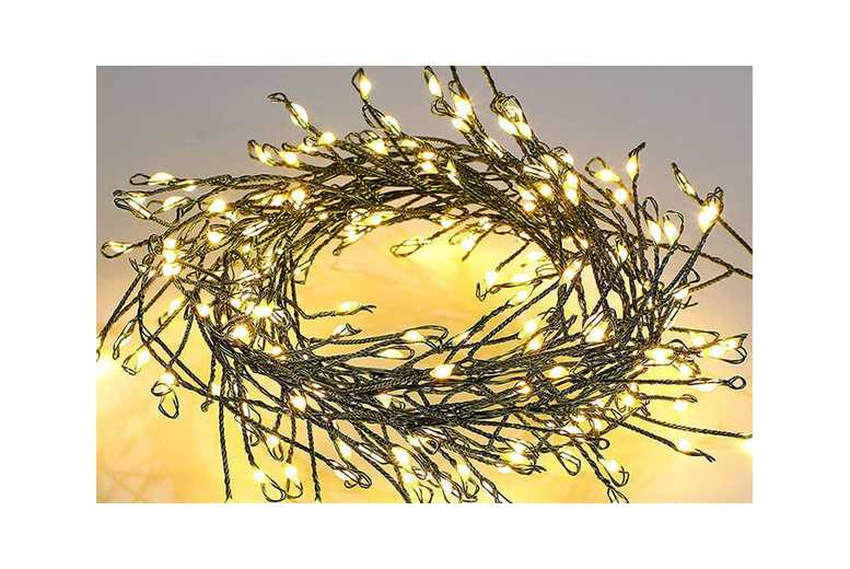 Battery Operated Micro LED String Lights – 8 Modes, Timer, Flexible Copper Wire (Indoor/Outdoor) | Wowcher