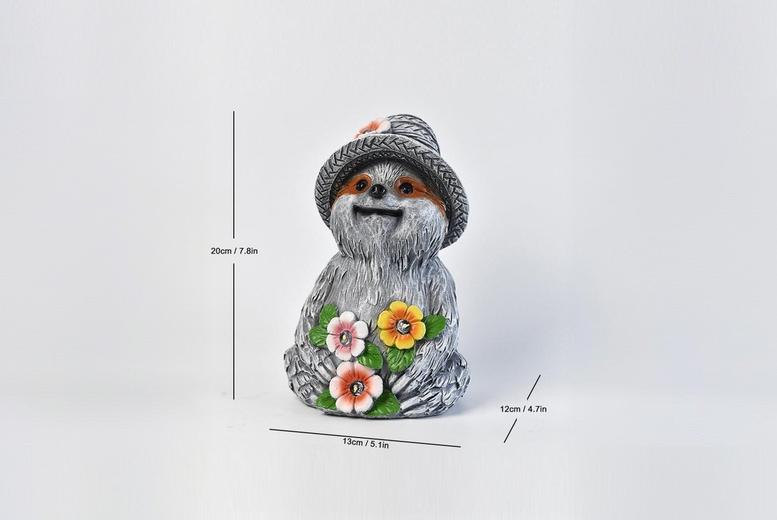 Solar-Powered Sloth Garden Ornament – Weather-Resistant Resin Outdoor Décor Sculpture | Wowcher Solar-Powered Sloth Garden Ornament – Weather-Resistant Resin Outdoor Décor Sculpture | Wowcher