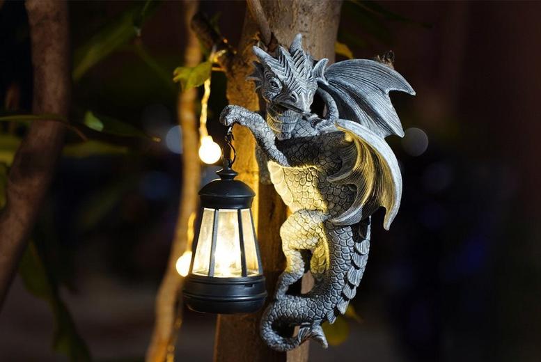 Solar LED Dinosaur Garden Light – Weatherproof Outdoor Pathway Lamp | Wowcher