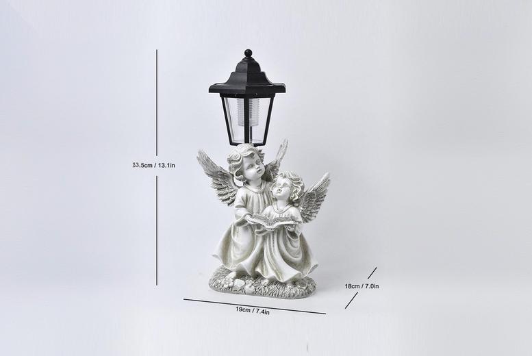 Solar LED Garden Path Lights – Weatherproof Resin Figures, Outdoor Lighting | Wowcher