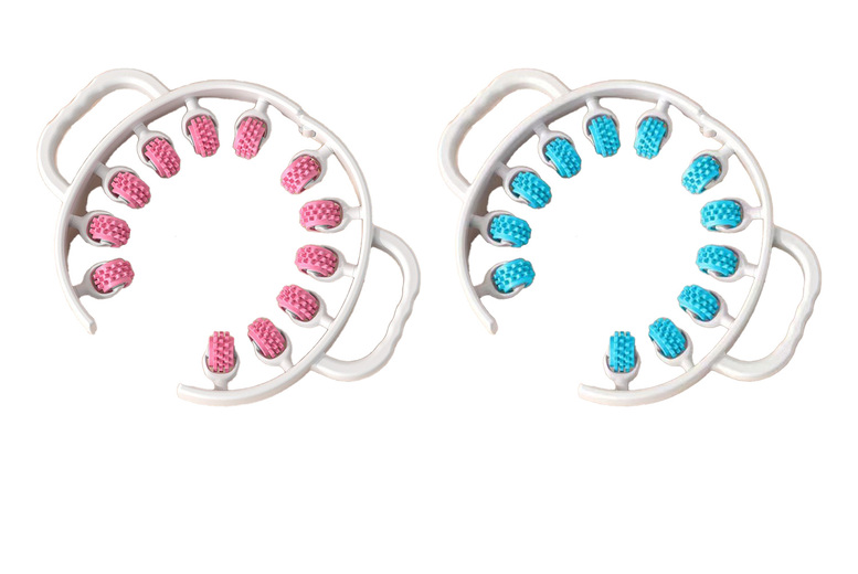 Bodycare Tool – 12-Wheel Deep Tissue Anti-Cellulite Massage Roller for Smoother, Toned Skin | Wowcher