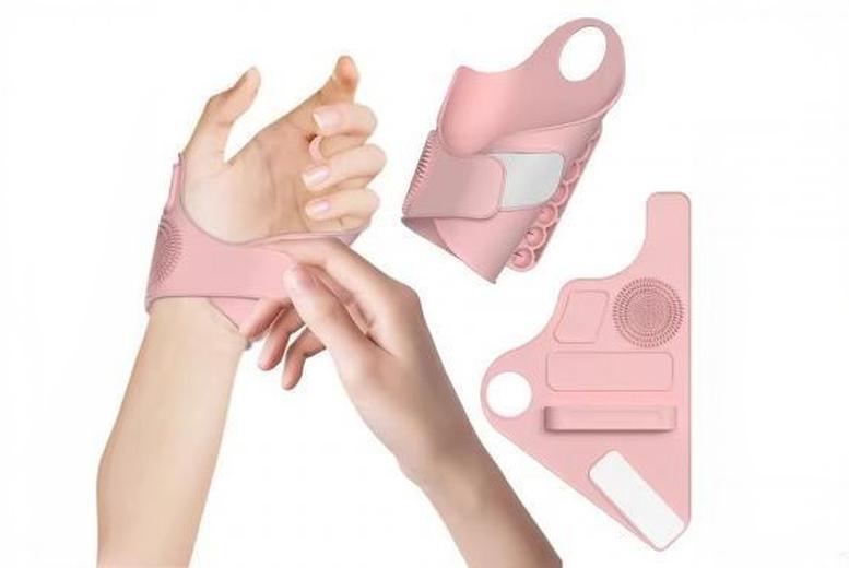 Professional Silicone Makeup Tool Holder Wristband – Beauty Tool, All-in-One Storage, Cleaning & Mixing Palette | Wowcher