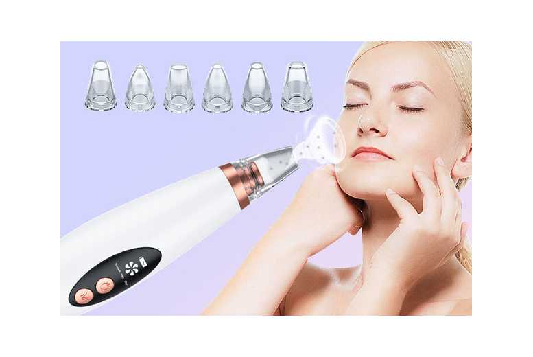 Advanced Blackhead Remover Vacuum – 6-Level Pore Suction Tool | Wowcher