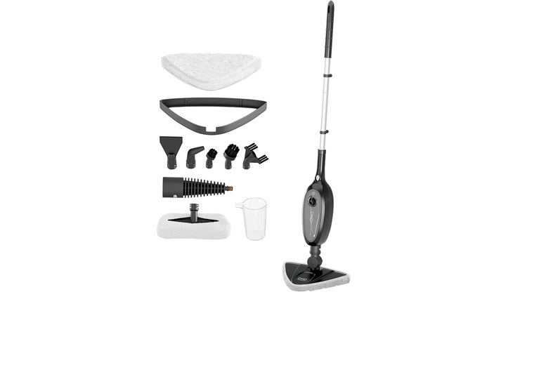 8-in-1 Electric Steam Mop – Multi-Surface Cleaner, Fast Heat-Up, 280ml Tank | Wowcher