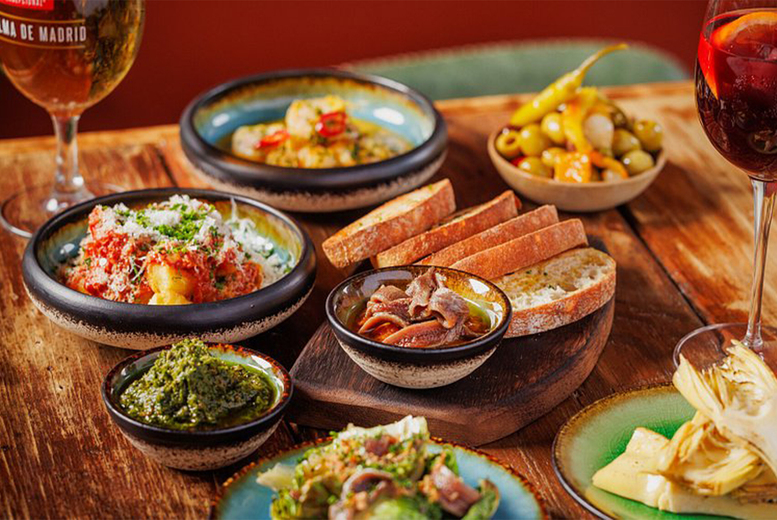 Plates by Purnell’s: Spanish Tapas & Sangria for Two | Wowcher