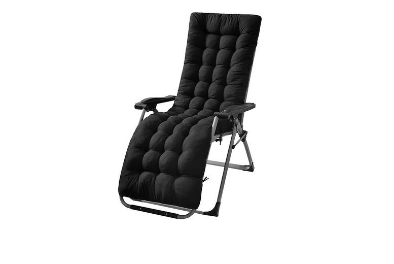 Extra-Thick Full Length Outdoor Chair Cushion - Garden Patio Accessory | Wowcher