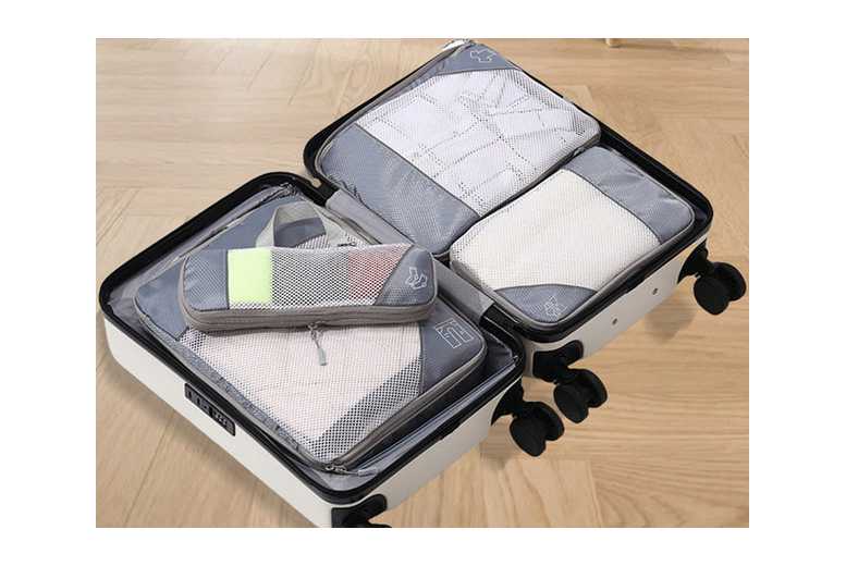 Ultimate 5-Piece Travel Packing Cubes Set – Durable Polyester, Compression, Organiser Bags | Wowcher Ultimate 5-Piece Travel Packing Cubes Set – Durable Polyester, Compression, Organiser Bags | Wowcher