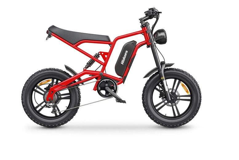 Hidoes B6 Multi-Terrain Electric Bike – Heavy-Duty Iron Frame, 1200W Motor, High Load Capacity | Wowcher