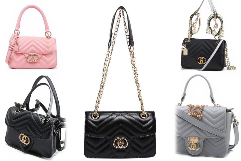 Black Minimalist Vegan Leather Messenger Bag – Lightweight Crossbody Satchel with Adjustable Strap & Organiser Compartments | Wowcher