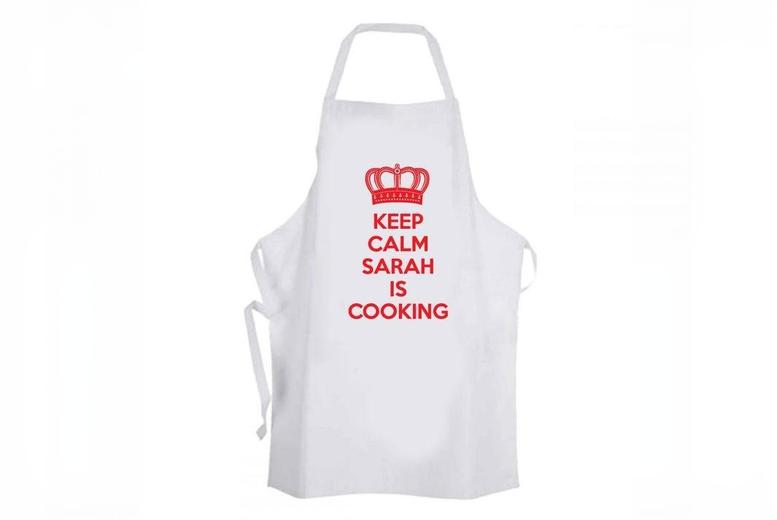 Personalised Novelty Aprons – Add Any Name or Funny Message | Wowcher