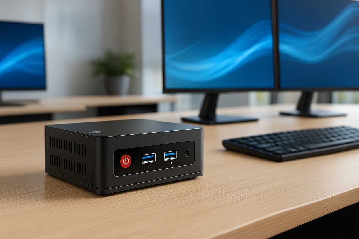 High-Performance Windows 10 Mini Desktop PC – 8GB RAM, Dual 4K Display Support | Wowcher