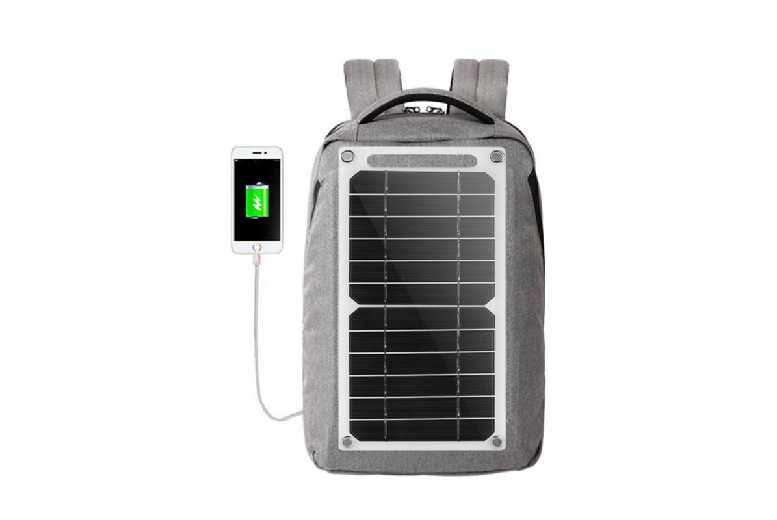 Portable Solar Panel Phone Charger – Universal USB, Fast Charging, Ultra-Lightweight, Weather-Resistant (iPhone, Samsung Compatible) | Wowcher