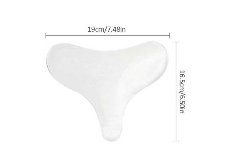 Silicone Anti-Wrinkle Chest Pads for Breast Lift, T-Shaped | Wowcher