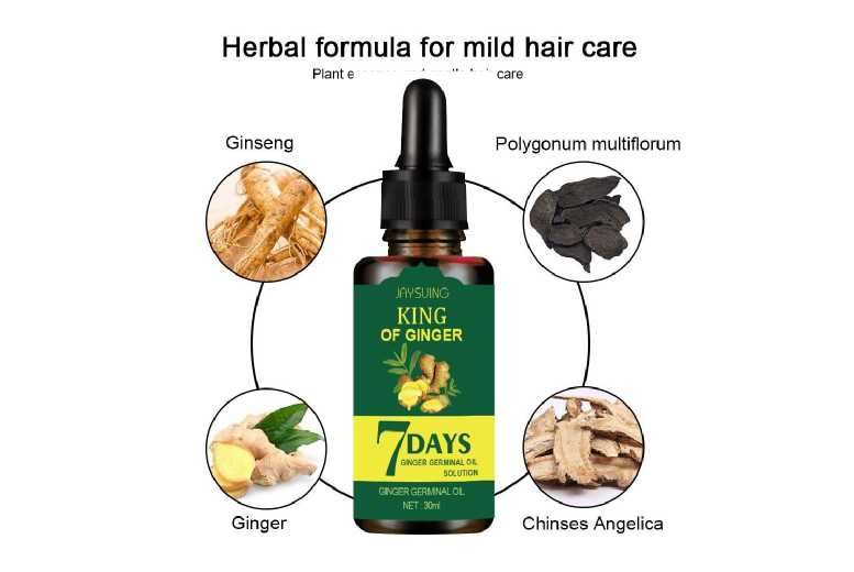Ginger Germinal Hair Growth Oil | Wowcher