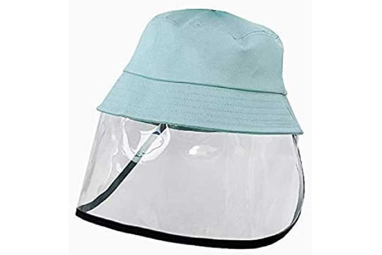 Face Dustproof Sun Shield Bucket Hat – UV Protection for Kids, Lightweight & Adjustable | Wowcher