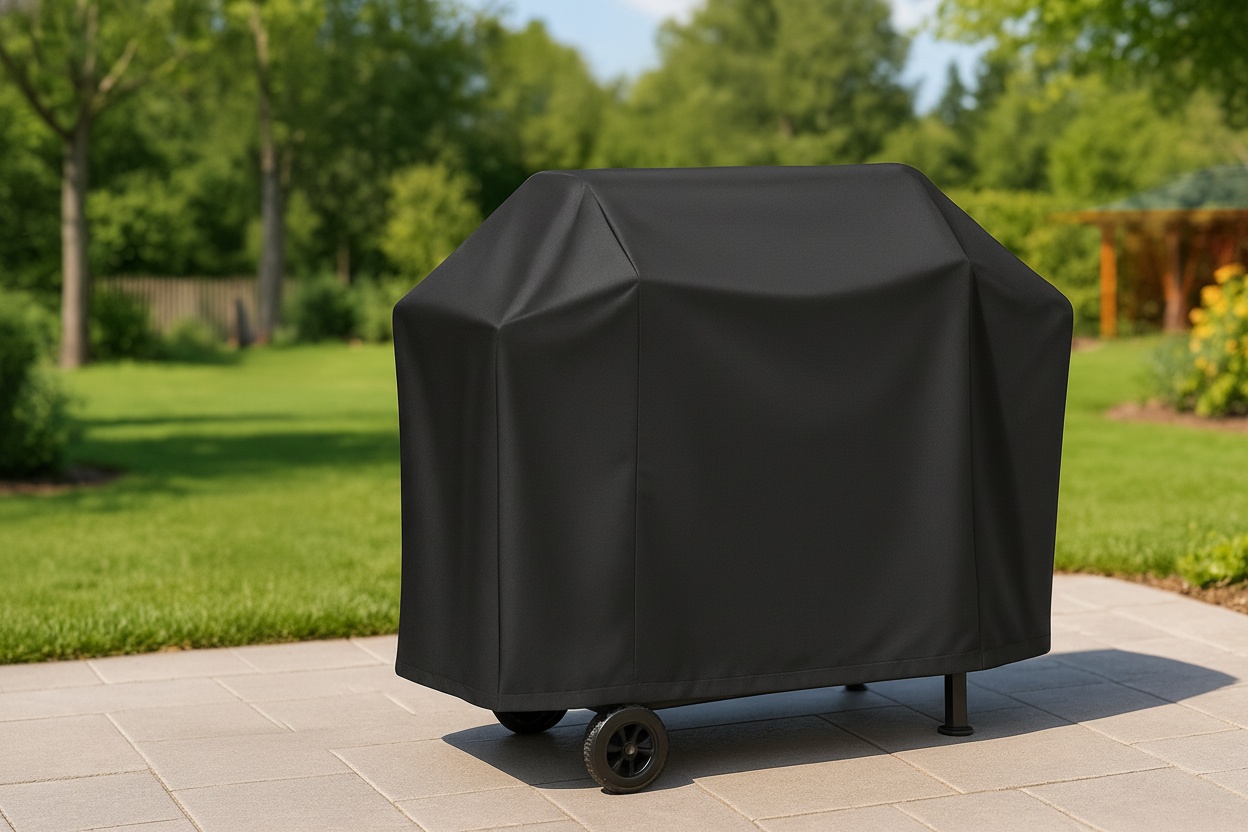 Durable Oxford Fabric Gas BBQ Grill Cover – Universal, Weatherproof, Windproof | Wowcher