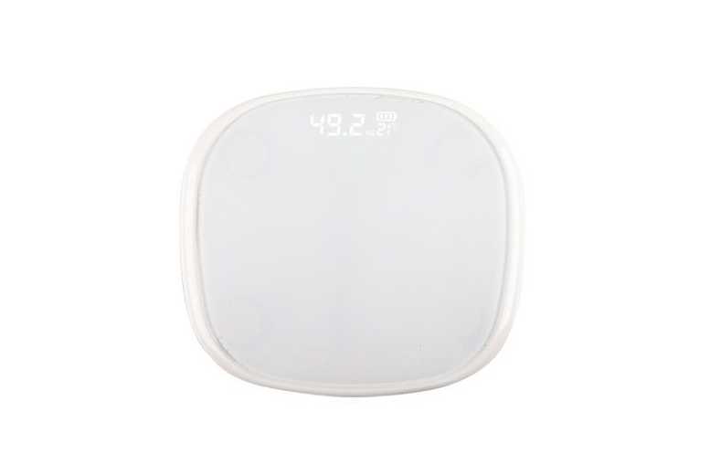 Digital Body Weight Scale Fitness Tracker with LED Display, BMI & Fat Analysis – Sleek, App-Connected, 400 Lbs Capacity | Wowcher