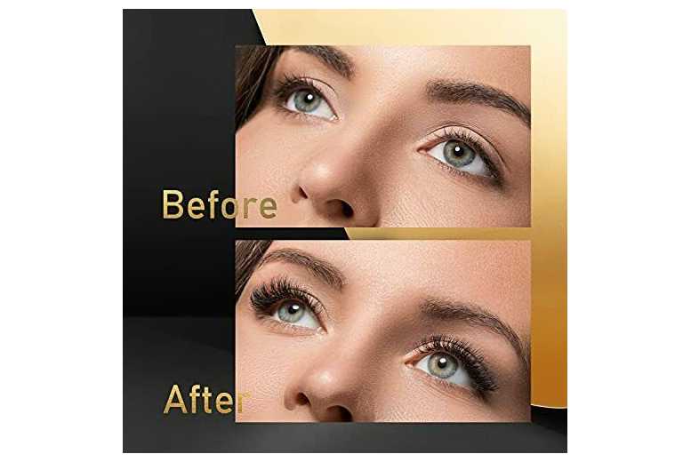 Magnetic False Eyelashes & Eyeliner Set – Natural-Looking, Reusable, Easy Application | Wowcher