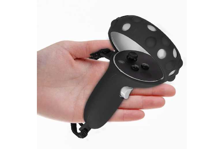Touch Controller Grip Cover with Adjustable Knuckle Strap – Anti-Slip Silicone for Gaming Controllers | Wowcher Touch Controller Grip Cover with Adjustable Knuckle Strap – Anti-Slip Silicone for Gaming Controllers | Wowcher