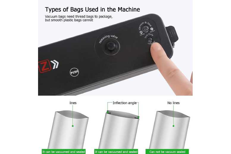 ABS Food Storage Vacuum Sealer – Compact Kitchen Space Saver | Wowcher