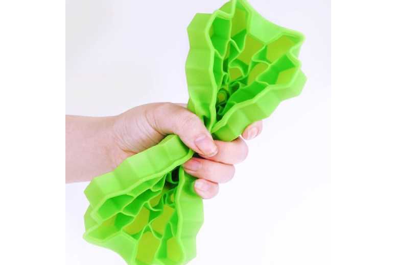 2-Pack Silicone Ice Cube Tray with Cover – Food-Safe, Dishwasher Safe, Easy-Release | Wowcher