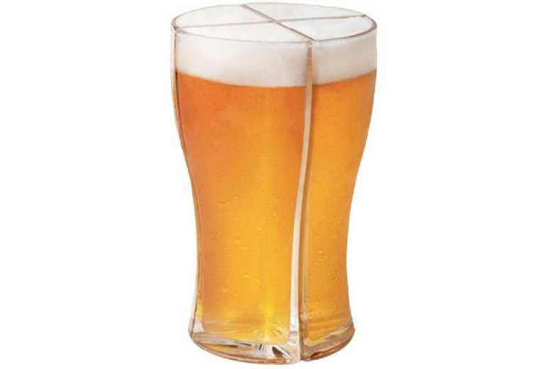 4-in-1 Beer Glasses Mug Set for Parties | Wowcher