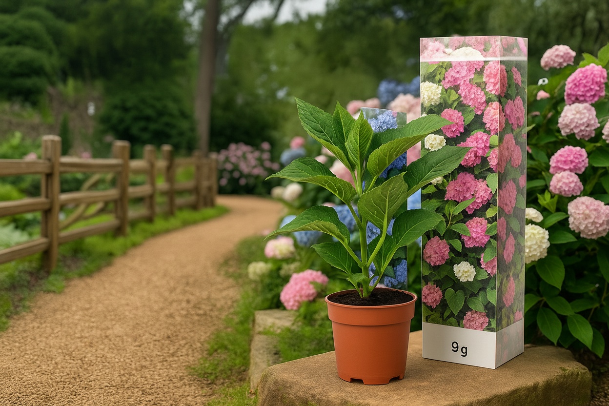 Hydrangea macrophylla Mix – Colourful Flowering Shrub Set (25-40cm, 6 Plants) | Wowcher