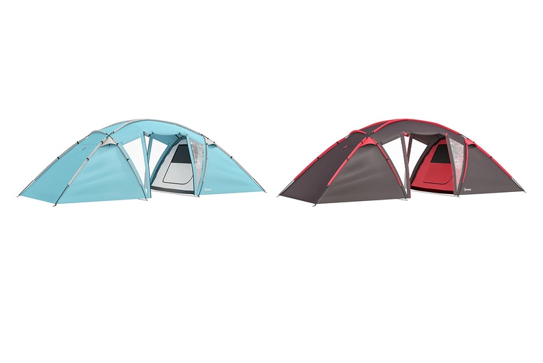 Outsunny 4-6 Person Waterproof Family Pop-Up Tent – Dual Bedrooms, Spacious Living, Portable Camping Shelter | Wowcher Outsunny 4-6 Person Waterproof Family Pop-Up Tent – Dual Bedrooms, Spacious Living, Portable Camping Shelter | Wowcher