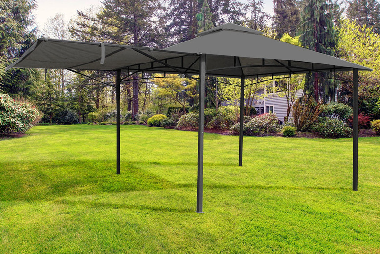 Royalcraft Weather-Resistant 3.3m Algarve Awning Gazebo | Wowcher Royalcraft Weather-Resistant 3.3m Algarve Awning Gazebo | Wowcher