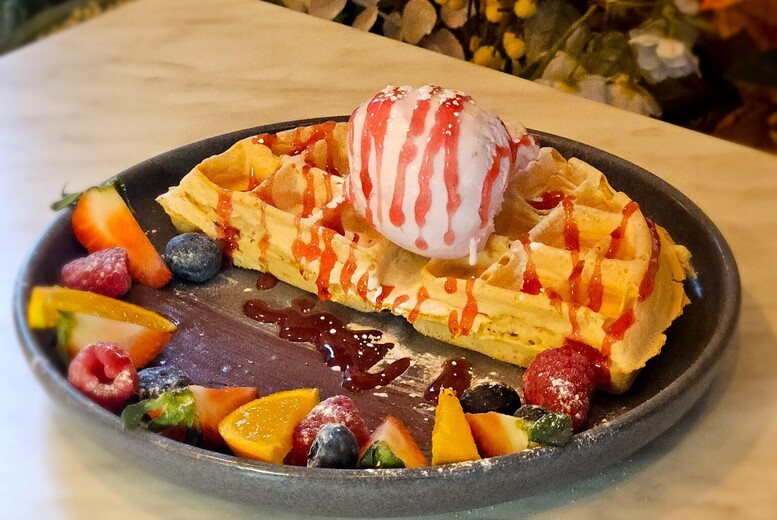 Desserts & Drinks for 2 at Chai and Crumbs Café - Birmingham City Centre | Wowcher