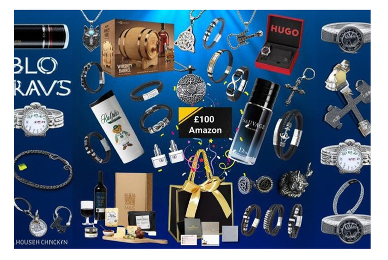 Father’s Day Men’s Mystery Jewellery Gift Set – Multi-Brand, Premium Accessories Collection | Wowcher