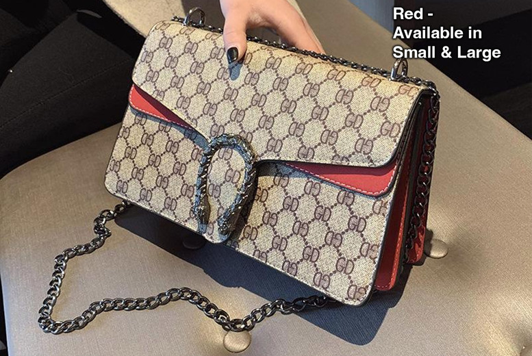 Gucci Inspired Elegant Women's Magnetic Buckle PU Leather