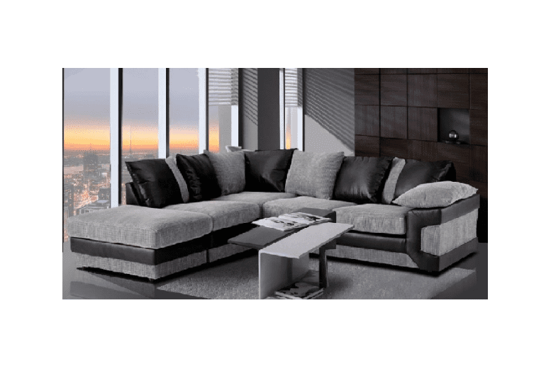 Amara Modern Fabric Corner Sofa – 4-Seater, Left or Right Hand, Contemporary Style | Wowcher Amara Modern Fabric Corner Sofa – 4-Seater, Left or Right Hand, Contemporary Style | Wowcher