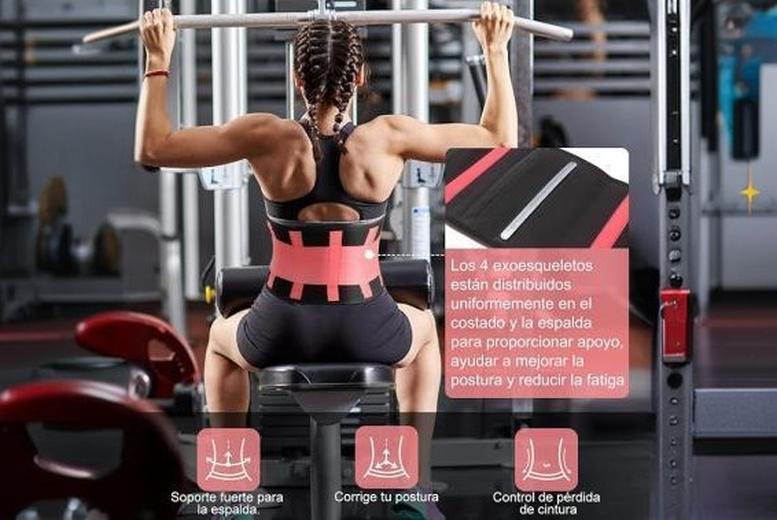 Yellow Women’s Adjustable Waist Shaping Belt – Breathable Latex-Free Tummy Control, Hourglass Support, Invisible Under Clothes | Wowcher