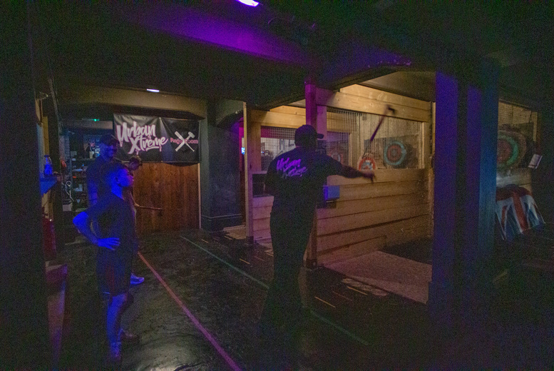 1-Hour Axe & Knife Throwing with 2-Hour Retro Gaming Experience – Colchester | Wowcher