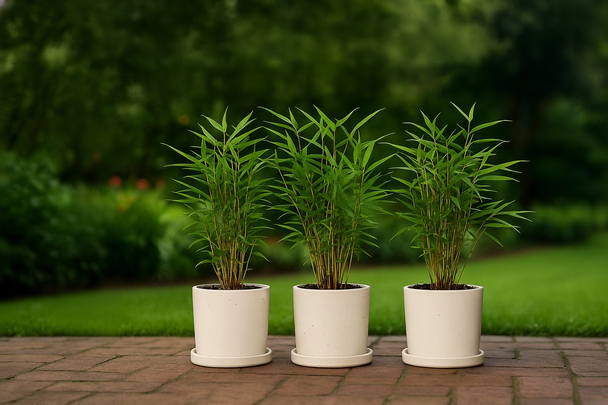 Set of 3 Fargesia Rufa Dragonhead Bamboo! | Wowcher