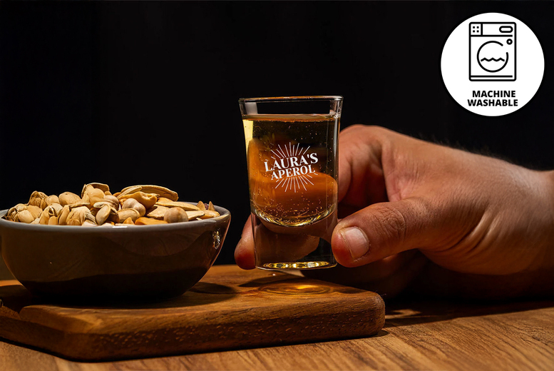 Personalised Aperol Spritz Logo Glass | Wowcher