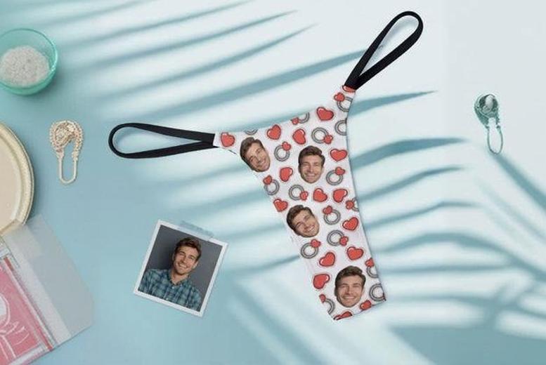 Handcrafted Personalised Women’s Cotton Underwear – Custom Text & Image Upload, Multiple Sizes & Styles | Wowcher