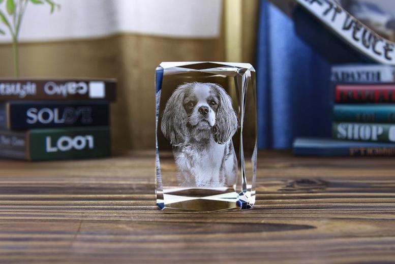 Personalised 3D Laser Engraved Crystal Photo Gift – Premium Handcrafted Keepsake | Wowcher