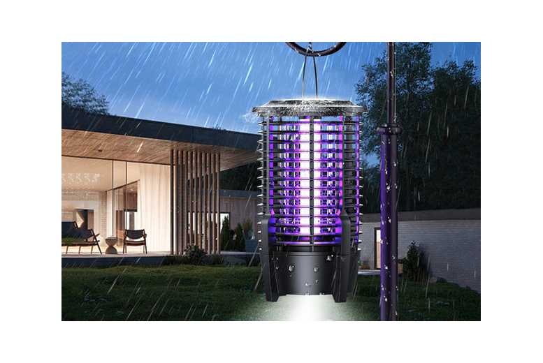 Rechargeable LED Camping Lantern & Mosquito Zapper – Silent, Portable Lighting | Wowcher Rechargeable LED Camping Lantern & Mosquito Zapper – Silent, Portable Lighting | Wowcher