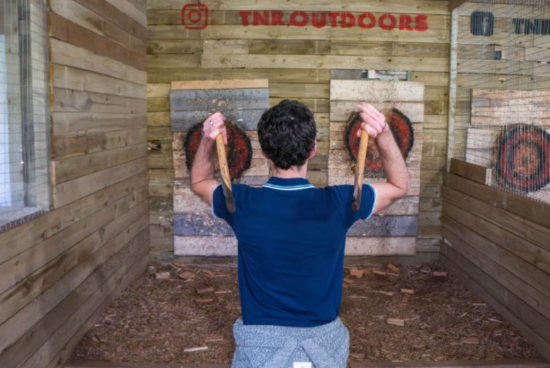 30-Minute Indoor Axe Throwing Experience for Two – North Wales | Wowcher