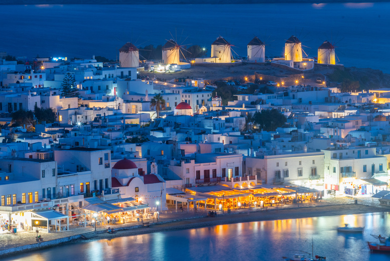 5* Mykonos Beach Holiday with Breakfast & Return Flights | Wowcher