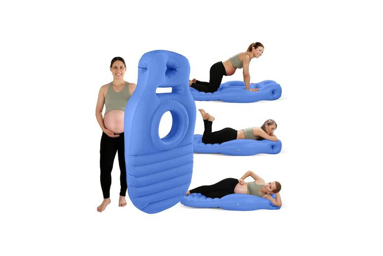 Inflatable 2-in-1 Maternity Pool Float & Outdoor Mat – Skin-Friendly, Ergonomic, Family Leisure, 165cm x 65cm | Wowcher