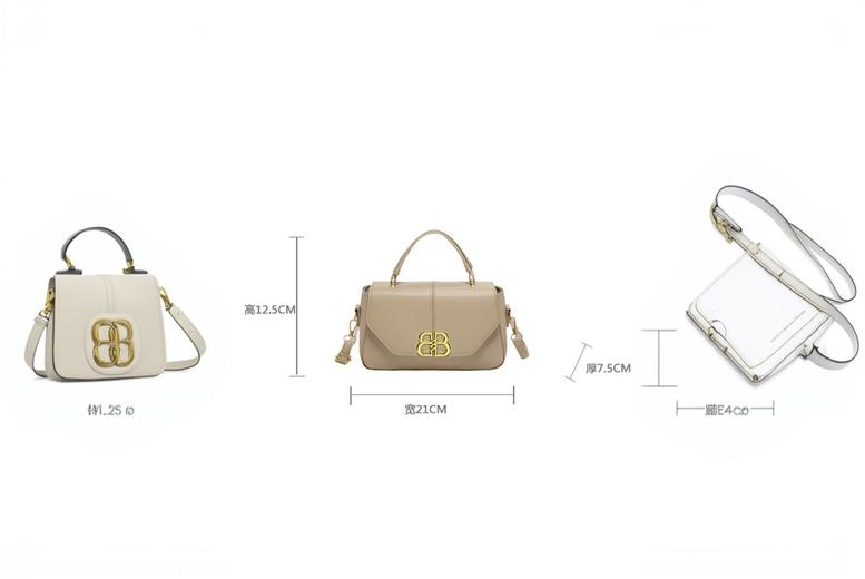 Unisex Blue Chic Retro Armpit Small Square Bag in Six Versatile Colours | Wowcher