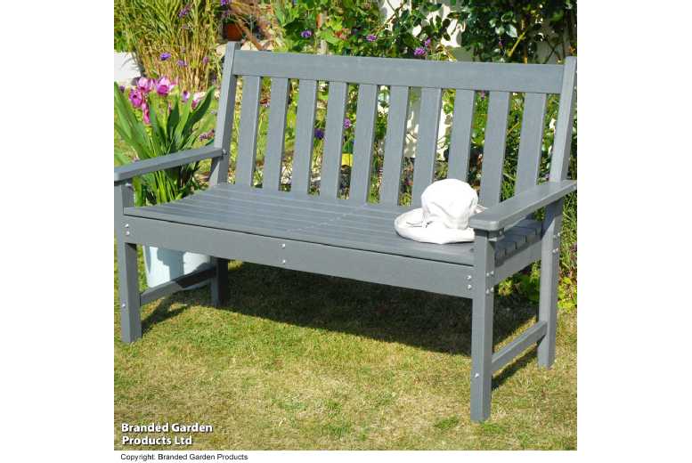 Weatherproof Wood-Effect HDPE Garden Bench – 2-Seater, Heavy-Duty, Maintenance-Free | Wowcher Weatherproof Wood-Effect HDPE Garden Bench – 2-Seater, Heavy-Duty, Maintenance-Free | Wowcher