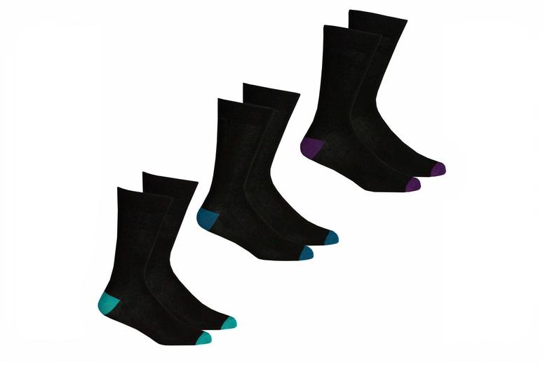 Women’s Black 3 Pairs of Bamboo Socks Set for Men – 4 Colours | Wowcher Women’s Black 3 Pairs of Bamboo Socks Set for Men – 4 Colours | Wowcher
