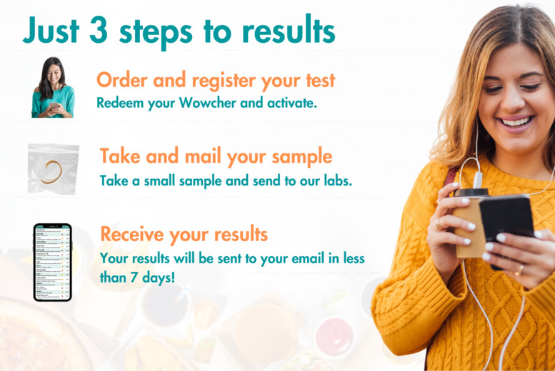 Test Your Food Sensitivity – Food Reactivity Test: 600, 970 or 1300 Items | Wowcher