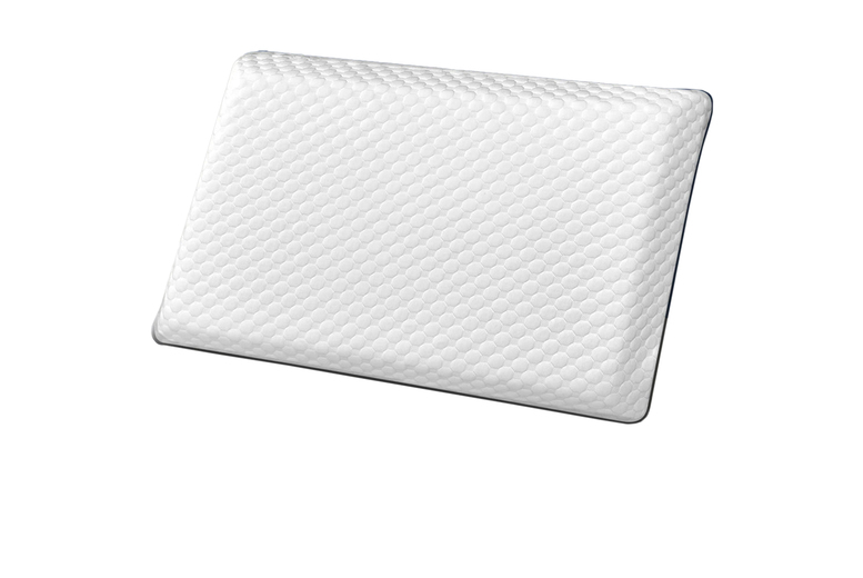 Visco Memory Foam Orthopaedic Cervical & Neck Pillow - Hypoallergenic, Ergonomic Support, Cooling Breathable, 60x40cm | Wowcher