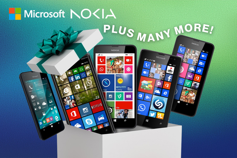 Microsoft Nokia Lumia Windows Lucky Dip - High performance unlocked sim-free handsets | Wowcher