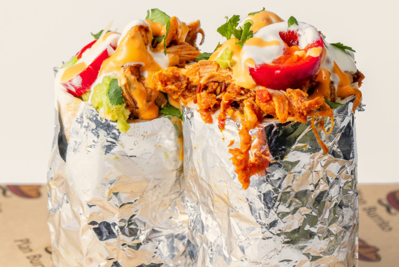 Burrito Meal with Nachos & Drink for 1 or 2 at Plan Burrito - 13 Locations, Drink Included | Wowcher